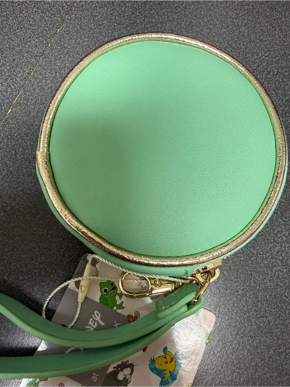 Disney x Primark Pascal Green Wristlet Coin Purse *NWT